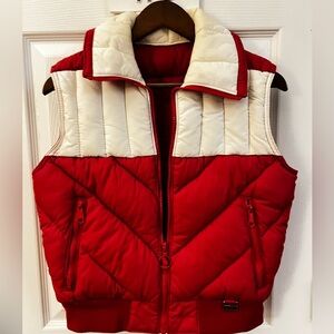 MOUNTAIN GOAT BY WHITE STAG VINTAGE PUFFER VEST SIZE MEDIUM